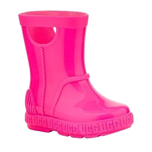 UGG K Drizlita Rain Boot, Taffy Pink, 5 US Unisex Big Kid