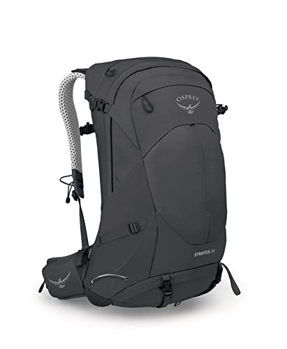 OspreyStratos 34L Men&#x27;s Hiking Backpack, Tunnel Vision GreyBluesignBluesignBluesignOspreyTalon 44L Men&#x27;s