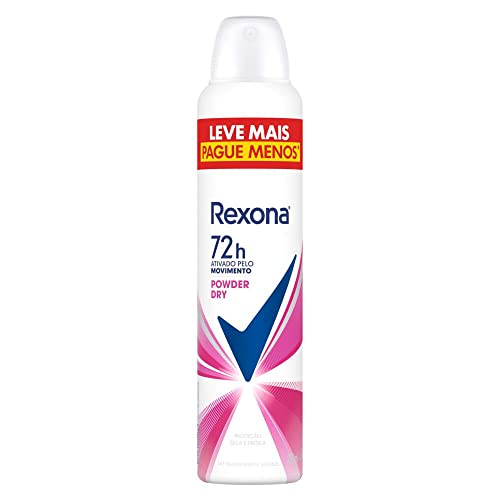 Antitranspirante Aerossol Powder Rexona 250Ml