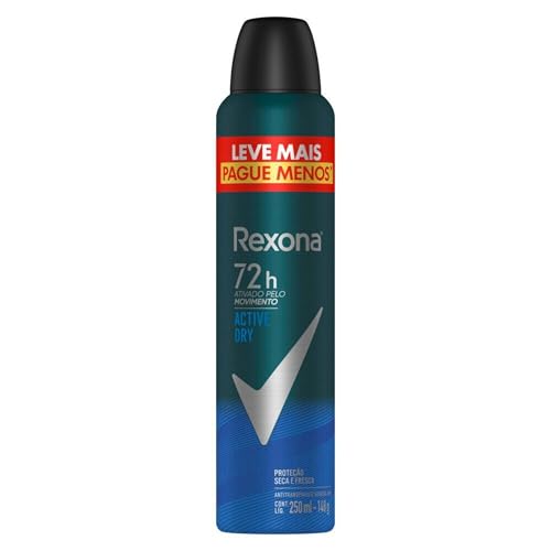 Antitranspirante Aerossol Active Rexona 250Ml