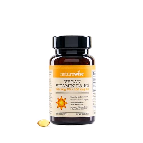 NatureWise Vegan Vitamin D3 + K2