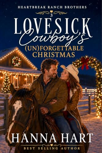 Lovesick Cowboy's Unforgettable Christmas book cover
