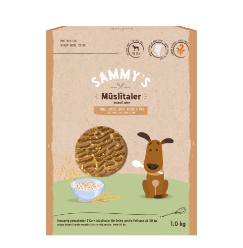 (-36%) Sammy's Hundesnacks Müslitaler Hundesnacks 1 kg