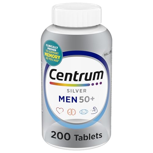 Centrum Silver Men 50 Plus Multivitamin 200ct