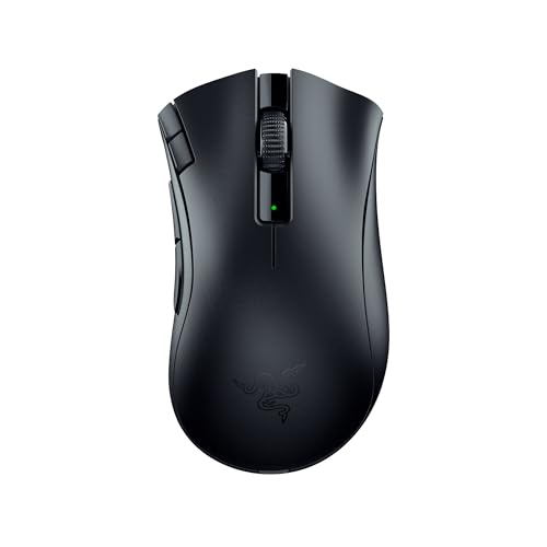 Razer Bluetooth DeathAdder V2 X Hyper Speed: Award-Winning Ergonomic Design with 14000 DPI - Ultra-Fast Hyper Speed Wireless Ergonomic Gaming Mouse - 