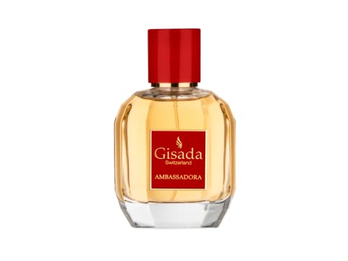 (-40%) Gisada - Ambassadora | 100ml | Eau de Parfum | Parfüm für Frauen | orientalisch, süß, blumig und sehr lebendiger Frauenduft | Damenparfum |Fruchtig süß & wohlig warm für Sie