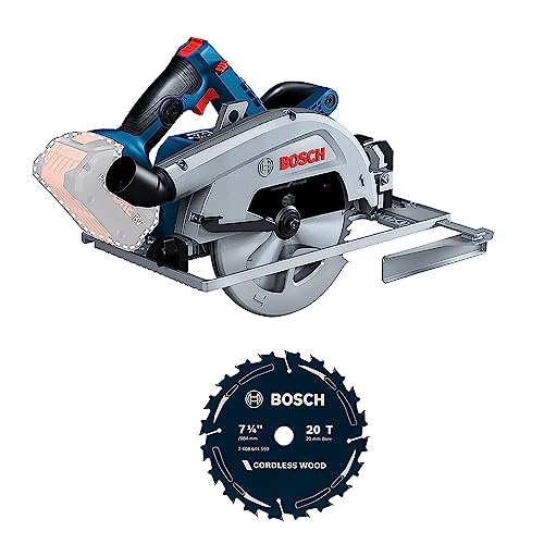 Bosch Serra Circular Gks 18V-68 Gc Brushless 1800W 18V Sb Com Disco