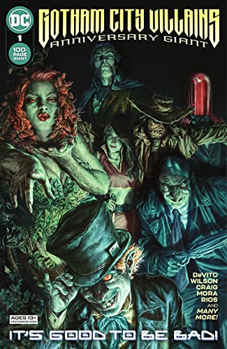 Gotham City Villains Anniversary Giant book cover