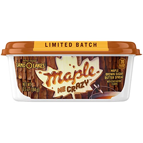 Land O Lakes® Maple Me Crazy Butter Spread, Spreadable, 6.5 oz tub