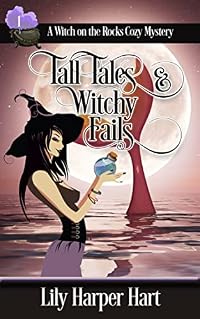 Cover of A Witch on the Rocks Cozy Mystery