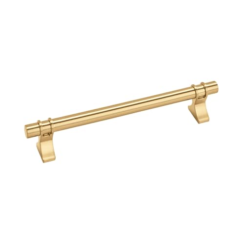 Amerock | Cabinet Pull | Champagne Bronze | 6-5/16 inch (160 mm) Center to Center | Davenport | 1 Pack | Drawer Pull | Drawer Handle | Cabinet Hardware