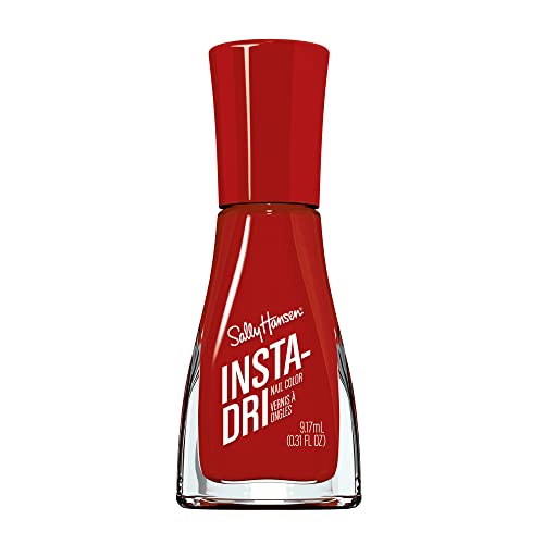 Sally Hansen Insta-Dri, That's A Blazing, Quick Dry, Long Lasting, Opaque, Shiny Red Nail Polish