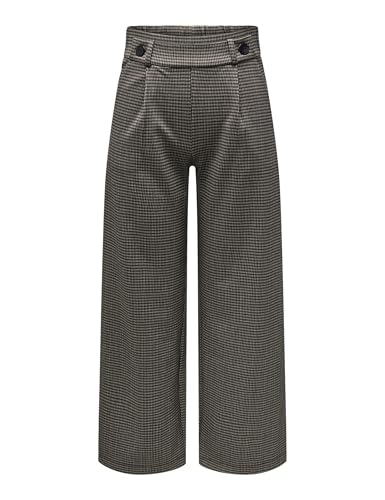 (-37%) JdY Damen Jdygeggo Mia Long Check Pant Jrs Noos Hose, Cobblestone, M / 32L EU