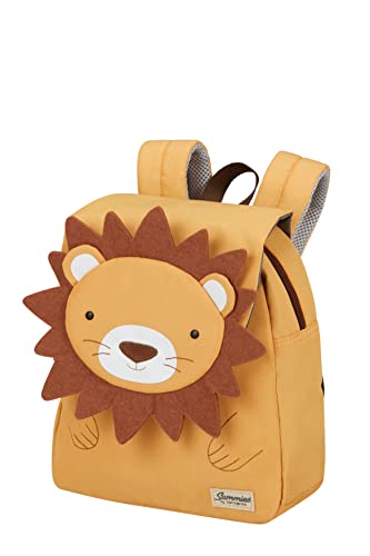 🔥 SELTEN SO GÜNSTIG (-53%) Samsonite Happy Sammies Eco - Kinderrucksack S, 30.5 cm, 7 L, Gelb (Lion Lester)
