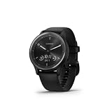 Garmin vivomove Sport Hybrid Smartwatch — Health & Wellness Tracking, Touchscreen, Black