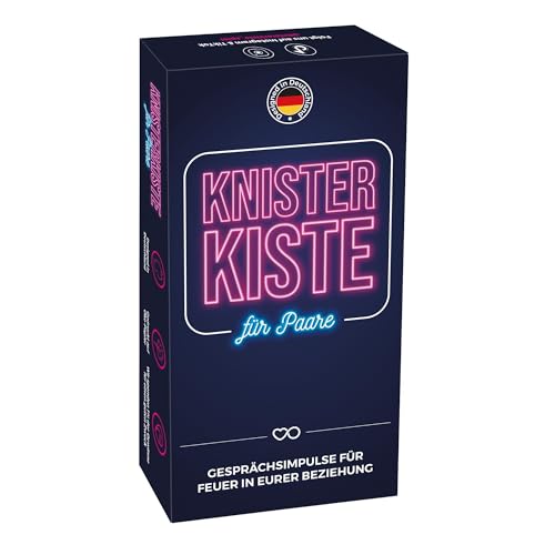 🔥 STARKER PREIS (-43%) ATM Gaming KNISTERKISTE - für Paare | Spiel für Paare zu zweit | Geschenk für Frauen & Männer | Ideal zum Valentinstag, Jahrestag oder zu Weihnachten | 180 Fragen, Aktionen & Lose