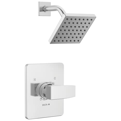 Modern 14 Series Shower Faucet Set Chrome Shower Head And Handle Set