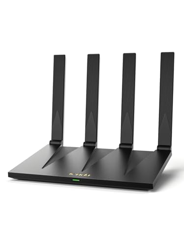 🔥 STARKER PREIS (-40%) Tenda AX12 Pro WiFi 6 Router AX3000 Dualband (2402Mbps 5 GHz + 574Mbps 2,4 GHz), 7dBi 180° klappbaren Antennen, 4xGigabit Ports, WPA3, EasyMesh, VPN, MU-MIMO, OFDMA, NFC One-Touch Verbindung, ohne DSL