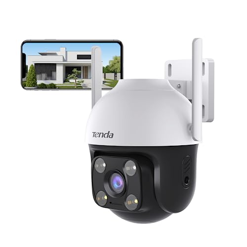 (-40%) Tenda 3MP WLAN-Überwachungskamera für den Außenbereich, CH3