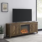 fireplace TV stand