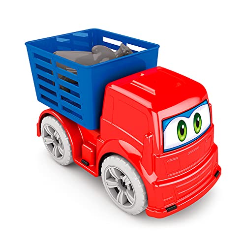 GGB Brinquedo Carrinho Mini Frota Boiadeiro Azul
