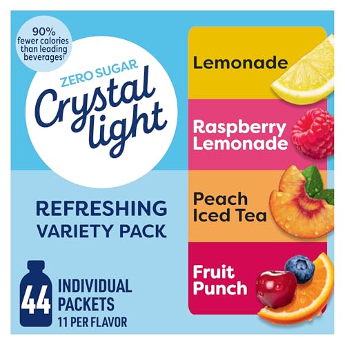 Crystal Light Refreshing Variety Pack, 44 ct. On-the-Go Packets