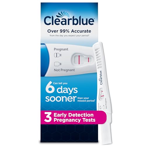 Clearblue Early Detection Pregnancy Test, 5 Ct