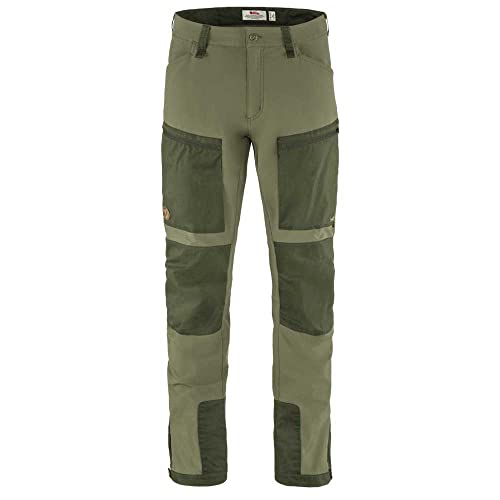 Fjallraven Keb Agile Trousers - Men's Laurel Green/Deep Forest 52 Regular