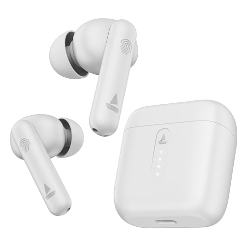 Boat Airdopes 141 / Airdopes 148, Low Latency, ENx Tech, 42HRS Battery, Fast Charge, IWP, IPX4, v5.1 Bluetooth Earbuds, TWS Ear Buds Wireless Earphone