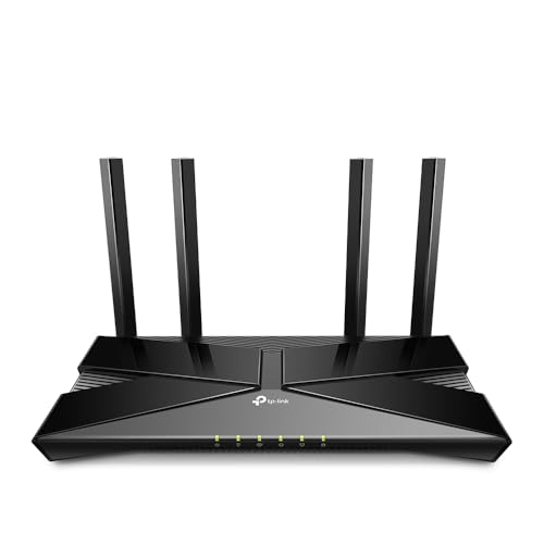TP-Link Next-Gen Wi-Fi 6 AX3000 Mbps Gigabit Dual Band Smart Wireless Router, OneMesh Supported, Dual-Core CPU, TP-Link HomeShield, Ideal for Gaming