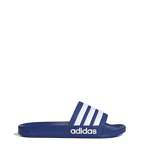 (-32%) adidas Unisex Adilette Shower Slides Slipper, Royal Blue / Cloud White / Royal Blue, 39 EU