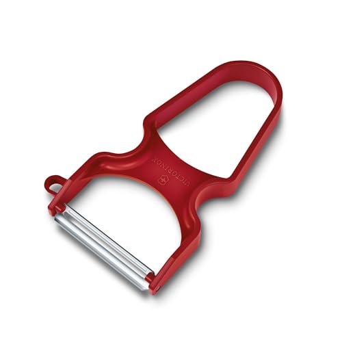 (-22%) Victorinox RAPID Sparschäler, Gemüse, Gerader Schliff, Extra Scharf, Pendelklinge, Robuster Kunststoffgriff, für Links- und Rechtshänder