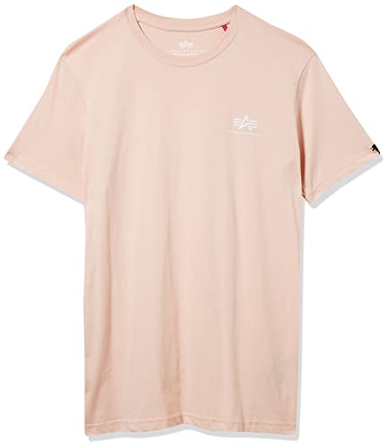 (-40%) Alpha Industries Backprint T T-Shirt für Herren Pale Peach