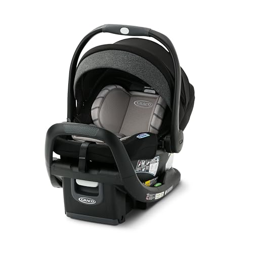 Graco SnugRide SnugFit DLX Infant Car Seat, Baby Car Seat with Anti Rebound Bar for Extra Safety, SnugLock Easy Install Carseat, Baby Registry Must Have, Gift for New Parents, Maison