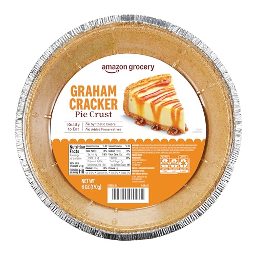 Amazon Fresh, Graham Cracker Pie Crust, 6 Oz