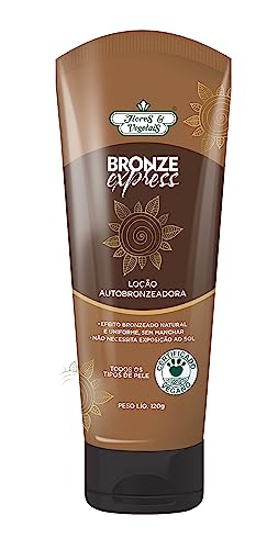 Loção Autobronzeadora Express Flores Vegetais