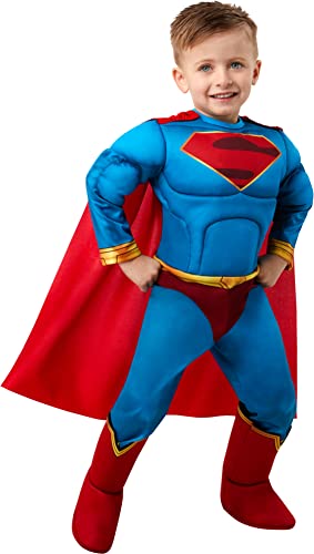 Rubies DC League of Super Pets: Superman Costume for Toddlers, Boy's 4T