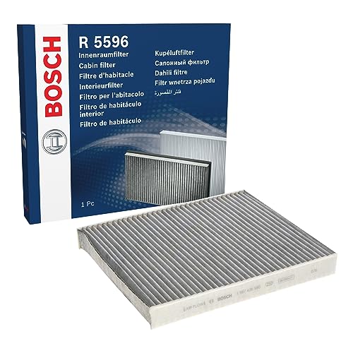 Bosch R5596 Activated Carbon Cabin Filter, Replacement Filter - Against Unpleasant Smells, Pollen and Dust for Cleaner Air Inside the Vehicle