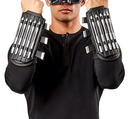 Rubies The Batman: Batman Gauntlets for Adults, Men's No Size