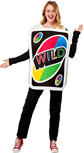 Rubies Mattel Uno: Wild Card Costume for Adults, Unisex One Size