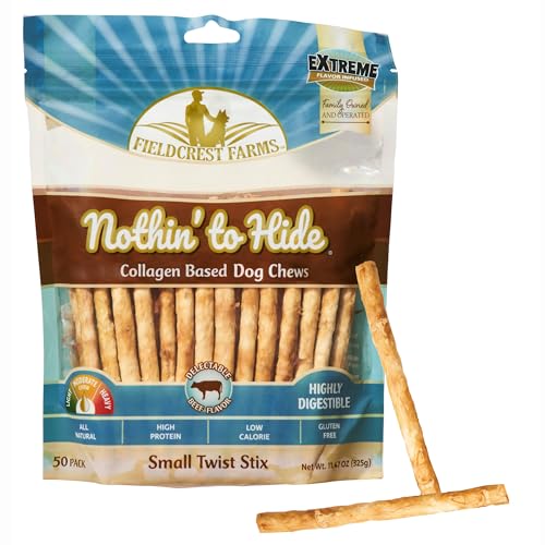 Fieldcrest Farms Nothin' to Hi...Chewers Under 15lbs,50 Pieces