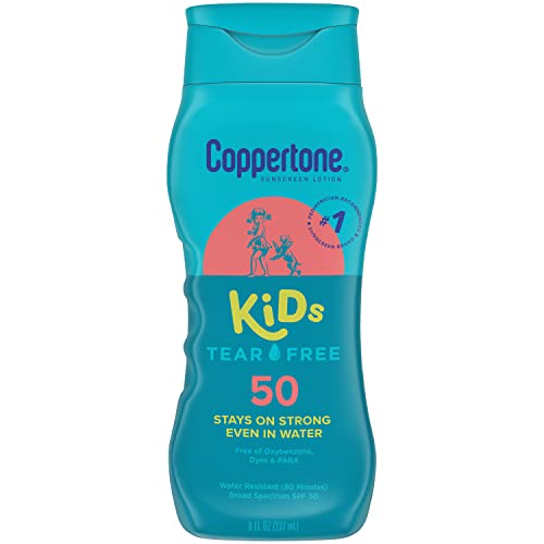 Coppertone Kids SPF 50 Tear Free Sunscreen Lotion 8 fl oz