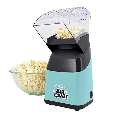 West Bend Air Crazy Popcorn Machine Blue