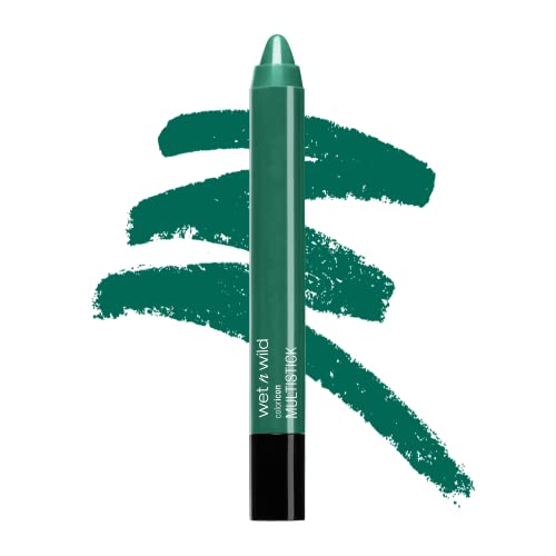 wet n wild Color Icon Cream Eyeliner Eyeshadow Multi-Stick, Moisturizing, Nourishing Velvety Cream-to-Powder Buildable & Blendable Formula, Cruelty-Free & Vegan - Green