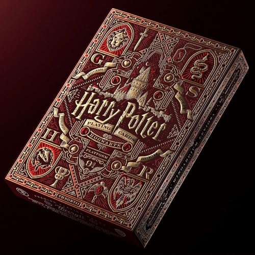 theory11 Harry Potter Playing Cards - Red (Gryffindor)