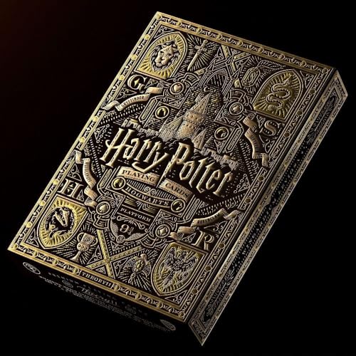 theory11 Harry Potter Playing Cards - Yellow (Hufflepuff)