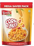 Kwality Corn Flakes 1kg Made with Golden Corns