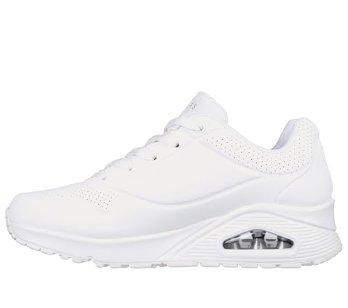 (-37%) Skechers Damen Uno Stand On Air Sneakers, Weiß, 35 EU