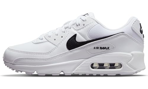 NIKE Women's Air Max Sneaker, White Black White, 7