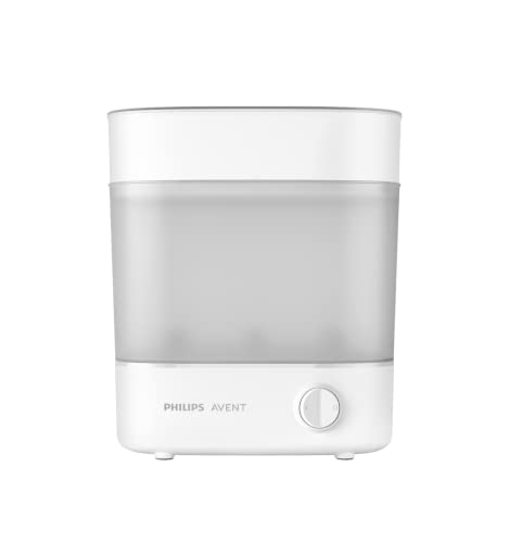 Esterilizador Elétrico de Mamadeiras Philips Avent - 127V | Remove 99,9% das bactérias, sem produtos químicos